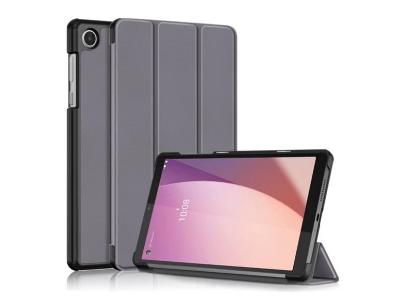 Gigapack Lenovo Tab M8 Gen4 (TB300F) WIFI/LTE Flip tok, sötétszürke (GP-155081)