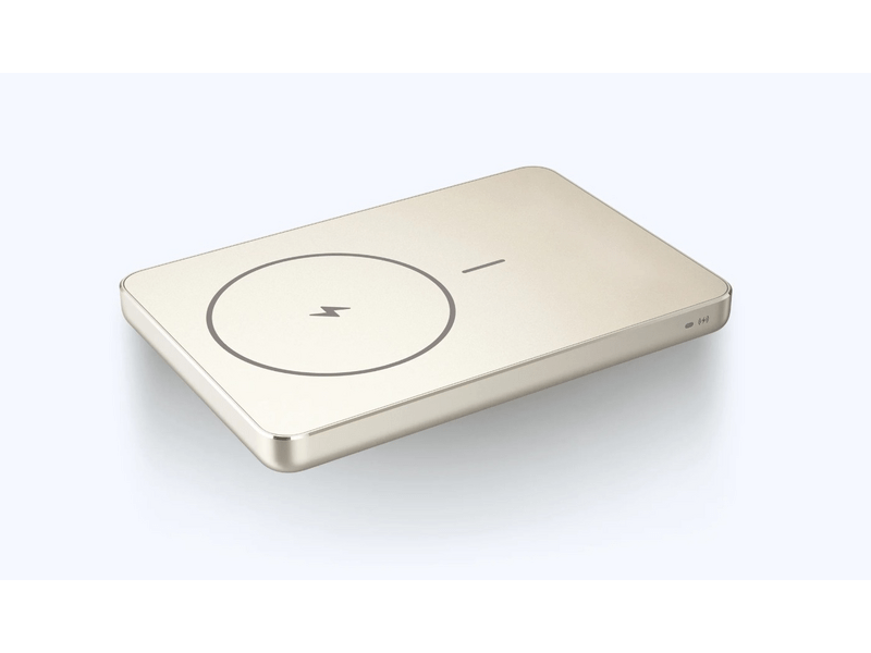 Xiaomi Super Slim Magnetic Power Bank 5000 mAh, arany (BHR08PLGL)