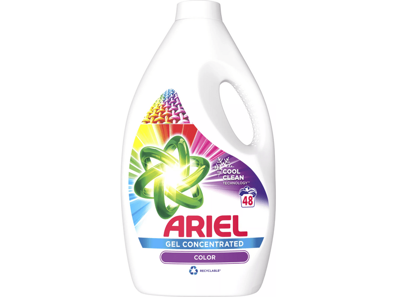 Ariel Color folyékony mosószer, 48 mosáshoz, 2.64 l