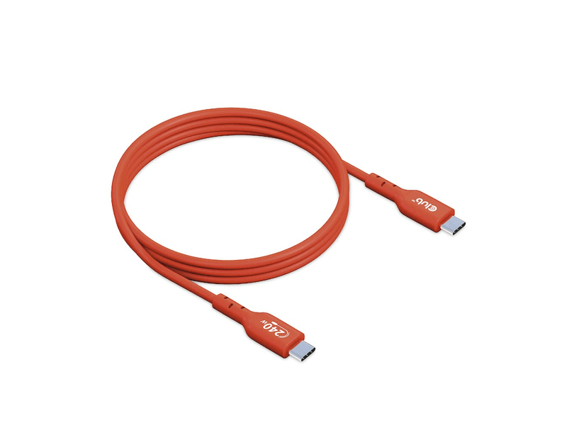 Club3D USB2 Type-C Bi-Directional USB-IF Adatkábel, 1m