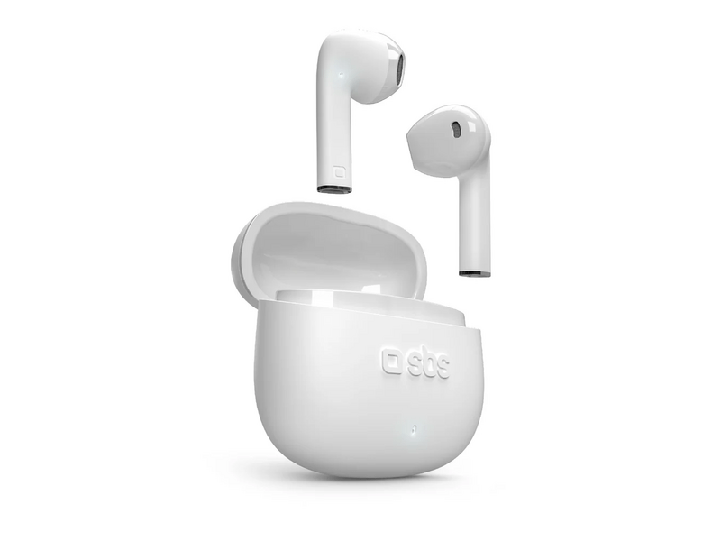 SBS TWS One Color Fülhallgató, fehér (TEEARTWSCOLW)