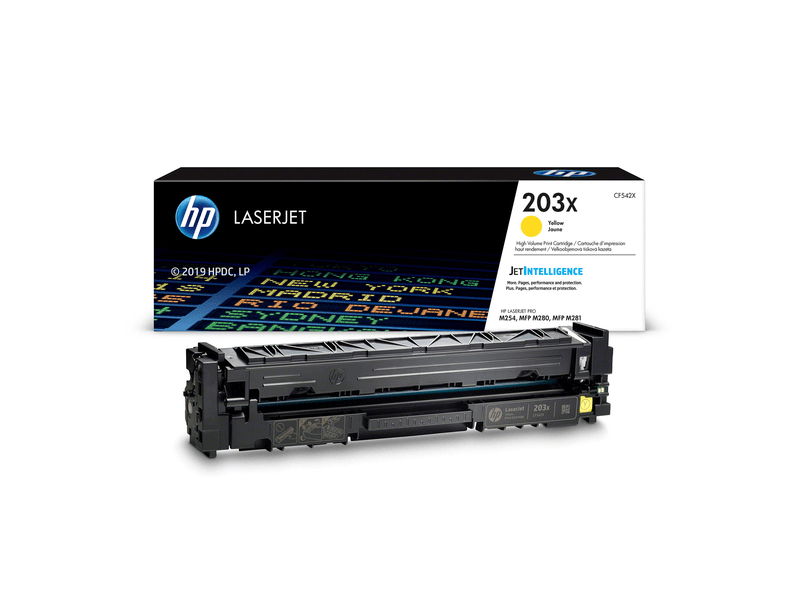 203X sárga XL toner