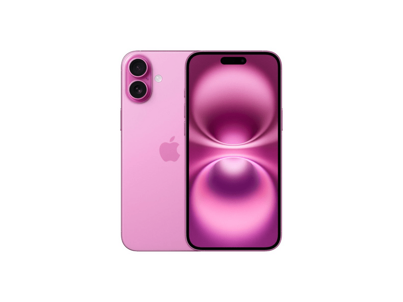 Apple iPhone 16 Plus 128GB Okostelefon, rózsaszín (MXVW3HX/A)