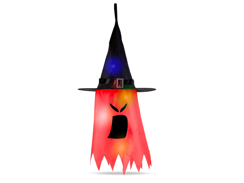 Family 56569A LED ukras za Noć vještica, duh, crveni