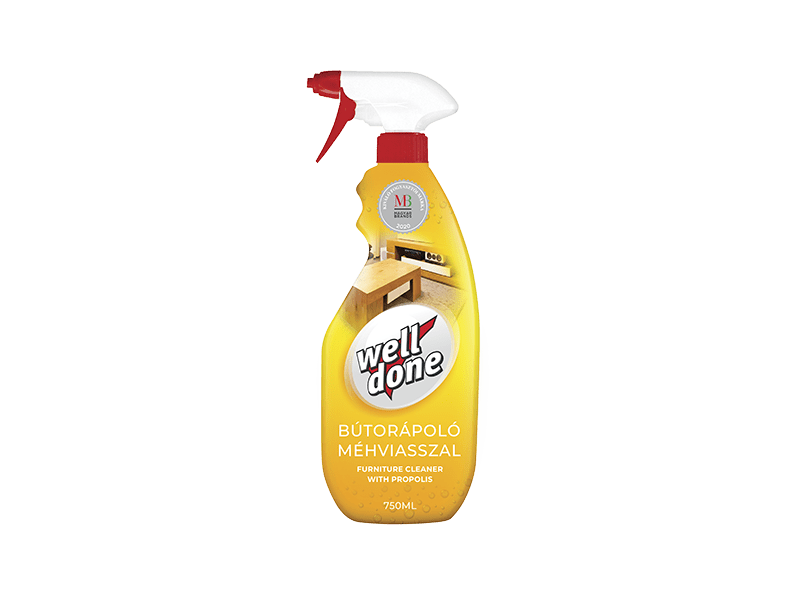 Well Done Bútorápoló méhviasszal 750ml