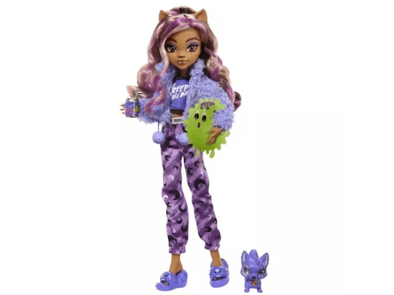 Monster High: Creepover party baba - Clawdeen Wolf (HKY67)