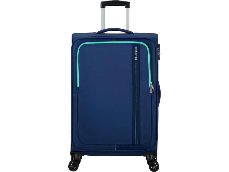 American Tourister Sea Seeker Bőrönd, 68 cm, sötétkék (146675-6636)