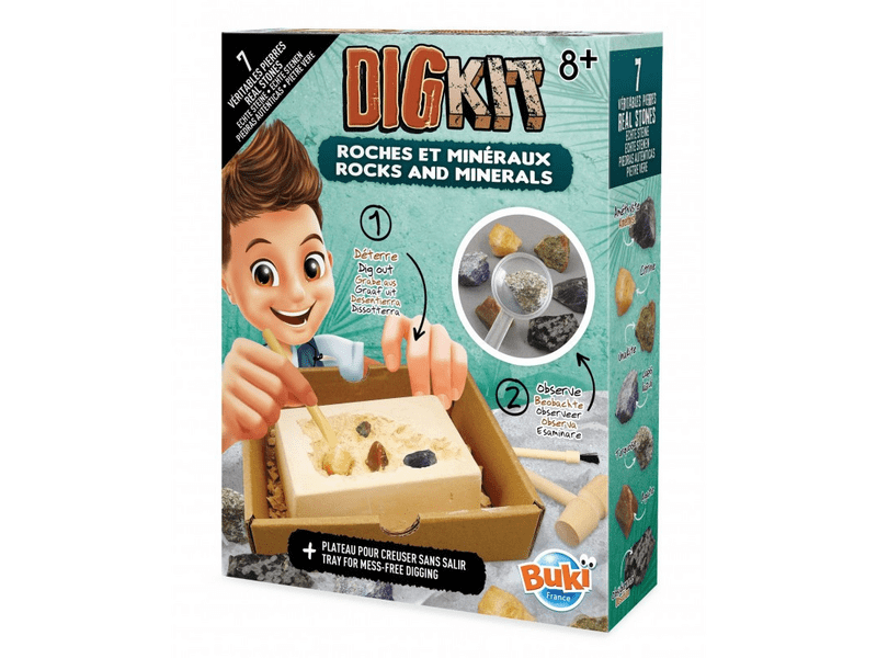 Buki 440 Ásványok és kövek felfedező készlet