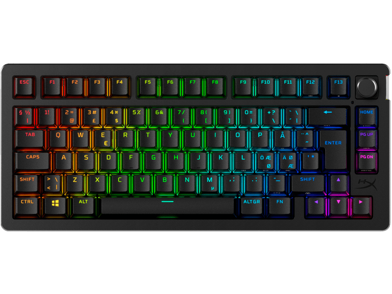 HyperX Alloy Rise 75 Wireless Gaming billentyűzet (91Y91AA)