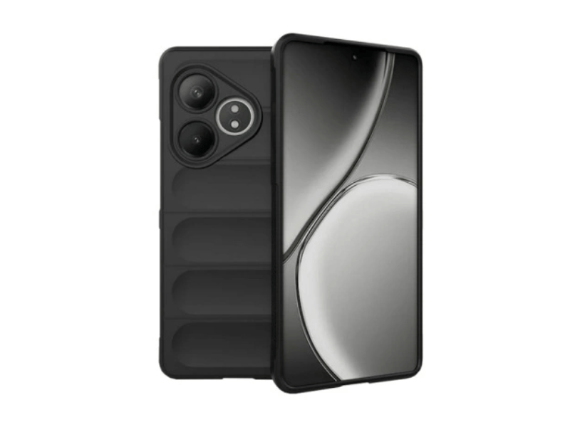 Gigapack Realme GT 6 5G Szilikon tok, fekete (GP-159110)