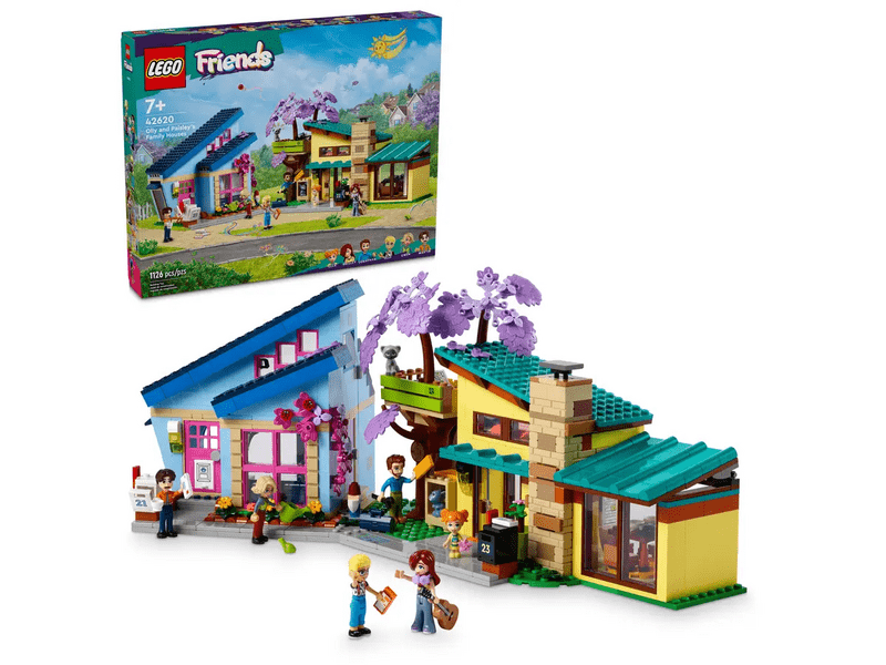 LEGO® Friends Olly és Paisley családi házai (42620)
