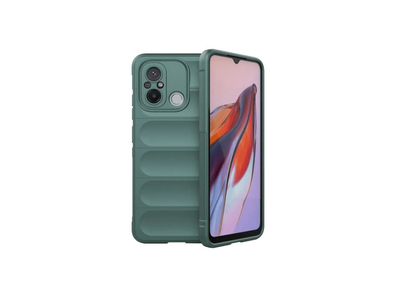 Gigapack Xiaomi Redmi 12C Szilikon tok, sötétzöld (GP-143029)