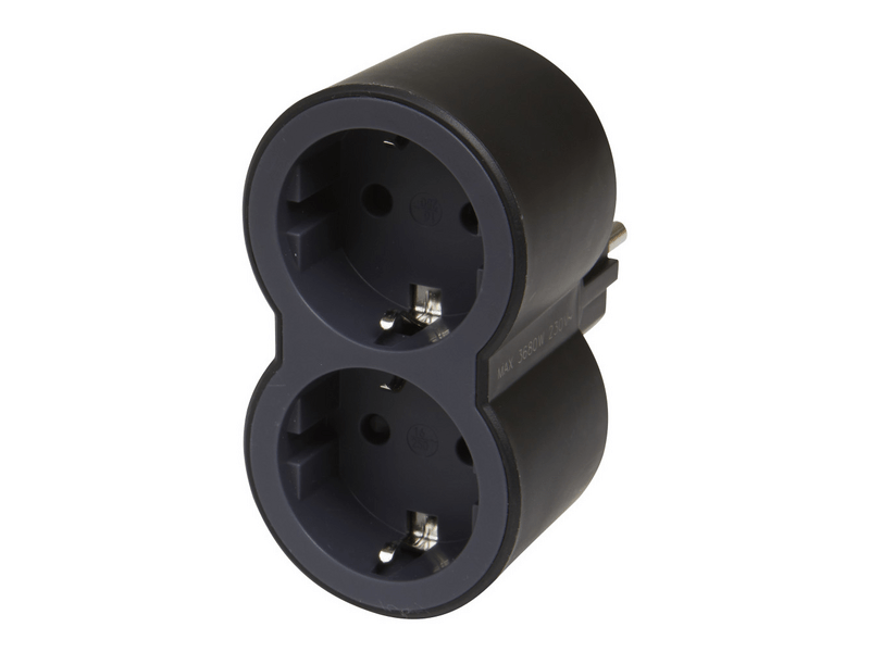 Legrand 694517 2P+F Kettős elosztó biztonsági zsaluval, 16 A