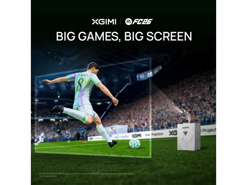 Xgimi MoGo 4 Match Night Collection LED Projektor + EA Sports FC 26 (WK08K-3)