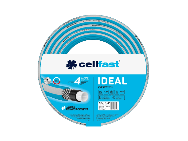 Cellfast Ideal 4 rétegű locsolótömlő 3/4