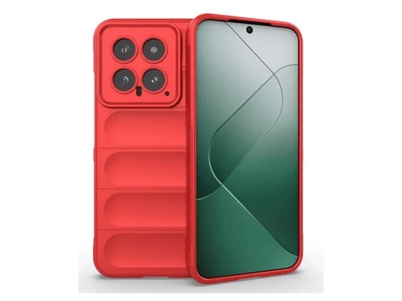 Gigapack Xiaomi 14 Szilikon tok, piros (GP-155483)