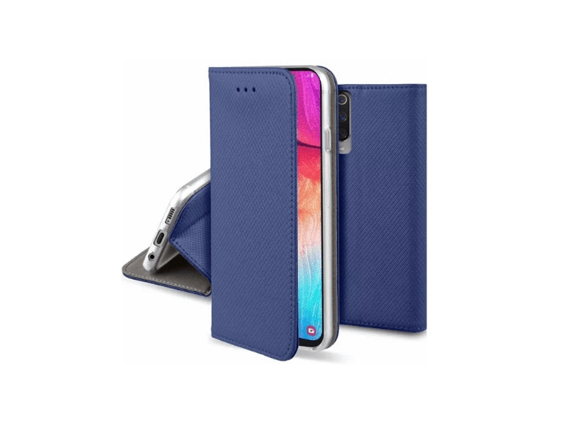 Gigapack Realme C67 4G Bőr hatású flip tok, kék (GP-155557)