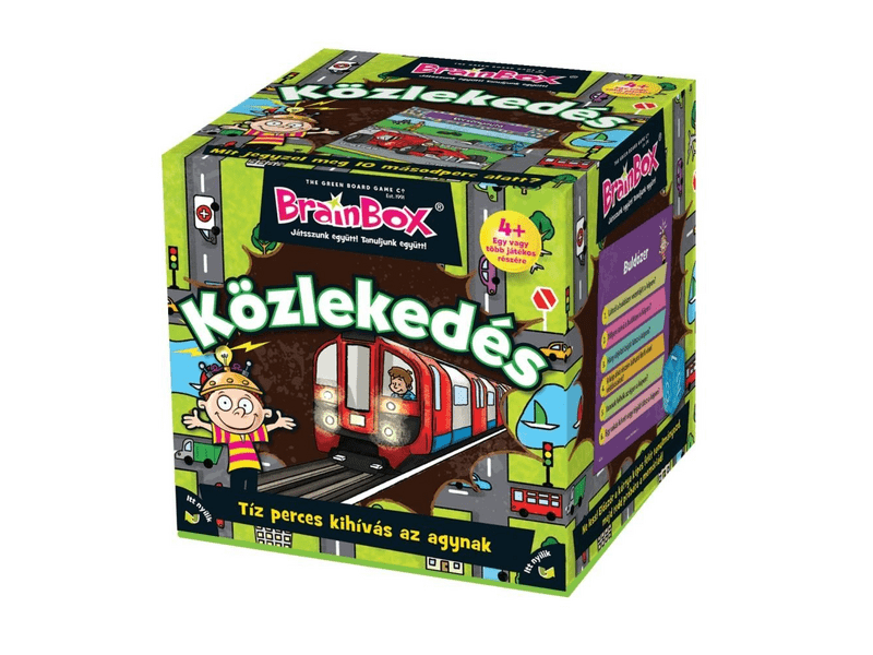 BrainBox Közlekedés társasjáték (93658)