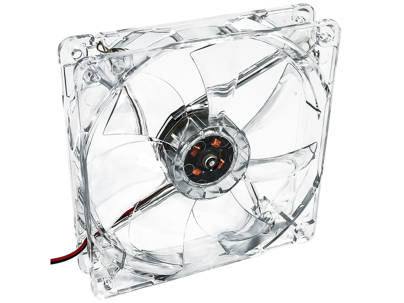 Ventilátor 12cm Zöld