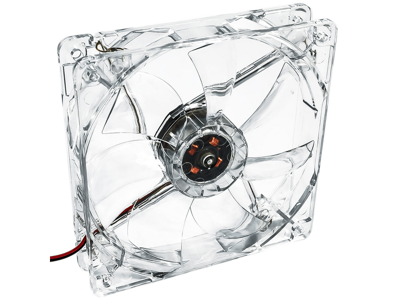 Akyga AW-12A-BG Ventilátor, Zöld LED