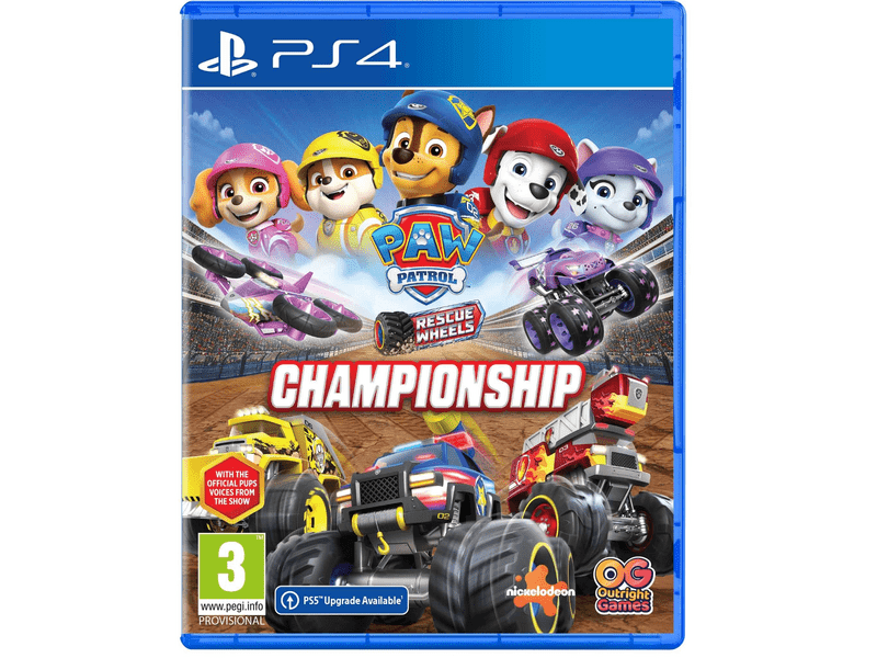 PAW Patrol Rescue Wheels: Championship - PS4 játék