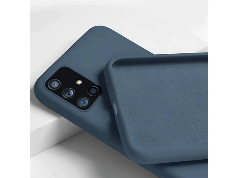 Cellect Premium Samsung Galaxy A22 4G Szilikon Tok, Kék (PRSAMA224GBL)