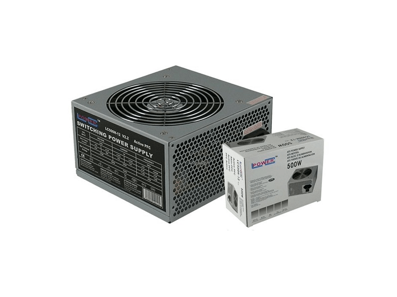 LC Power 500W LC500H-12 V2.2 Office Series Tápegység