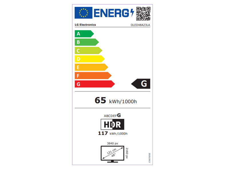 LG OLED48A23LA 48'' 4K HDR Smart OLED TV
