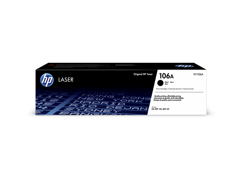 HP 106a fekete eredeti toner (W1106A)