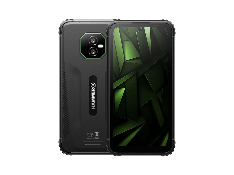 HAMMER Ranger 6 6/128GB Okostelefon, fekete