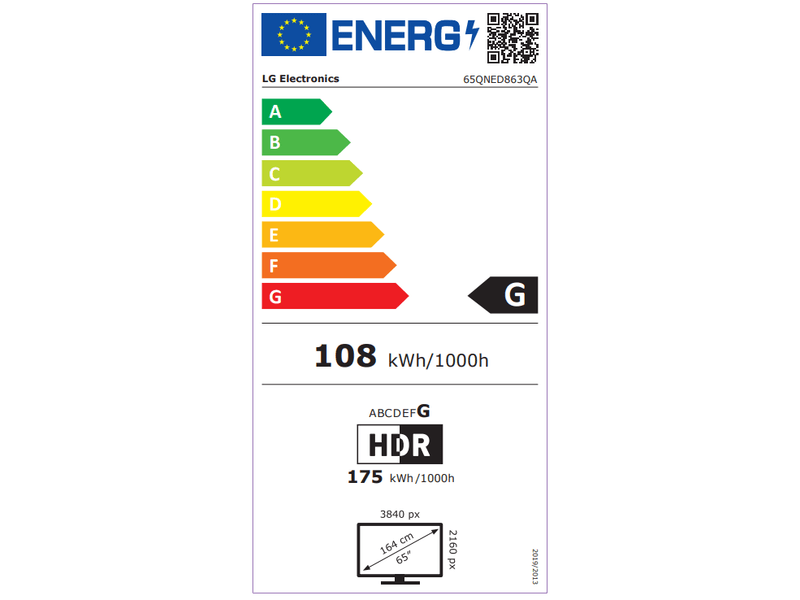 LG QNED MiniLED 65QNED863QA 65