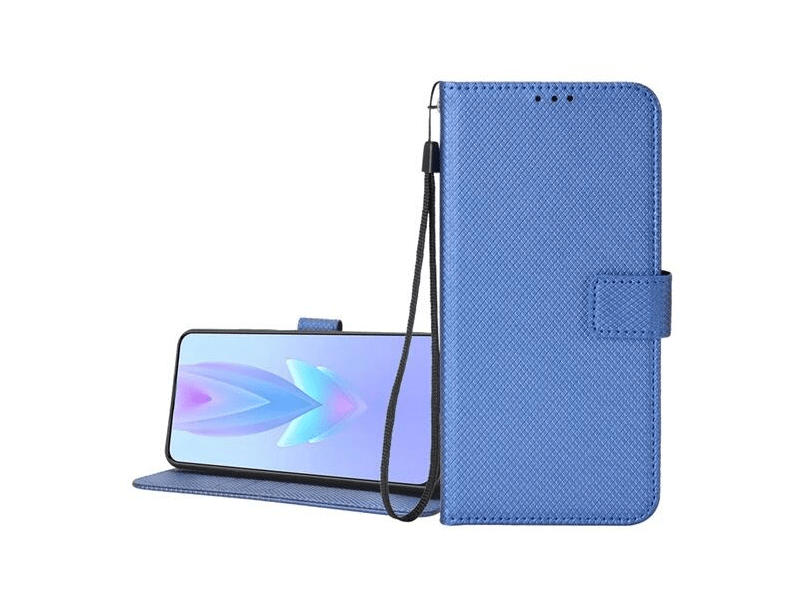 Gigapack Tecno Spark 20 Pro Bőr hatású flip tok, kék (GP-157930)