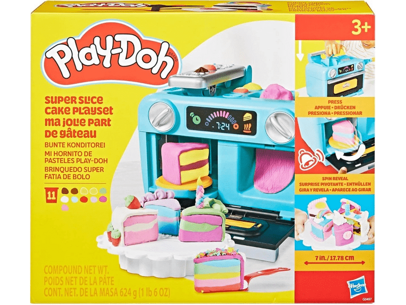 Play-Doh: csodás tortaszelet játékkészlet (G04975L0)