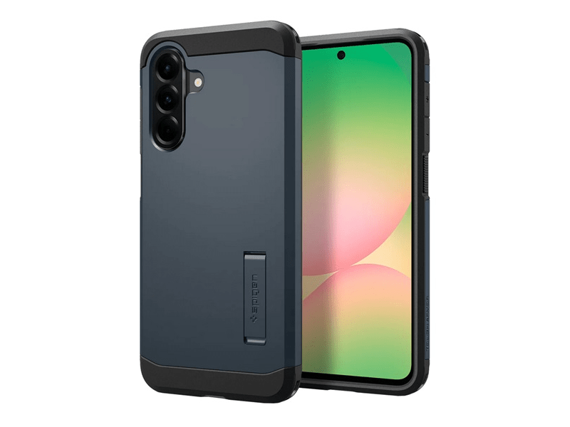 Spigen Samsung A56 5G Szilikon tok, sötétszürke (ACS09295)