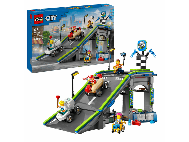 LEGO® City Határok nélkül: Versenypálya rámpákkal (60460)