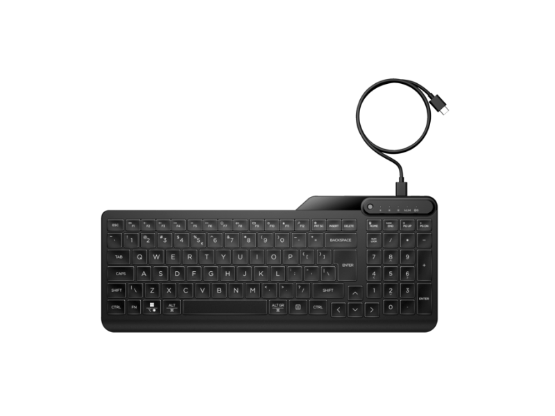 HP 405 Vezetékes billentyűzet több eszközös (7N7C1AA)