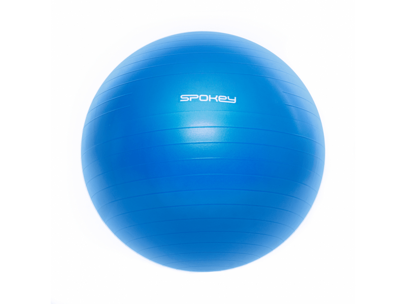 Spokey 32507 gimnasztika labda pumpával, 75 cm, kék