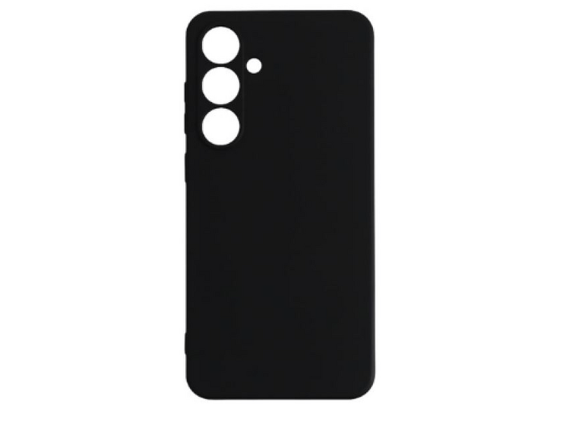 Cellect Samsung S24 FE premium silikonska maska, crna (CEL-PR-SAMS24FE-BK)