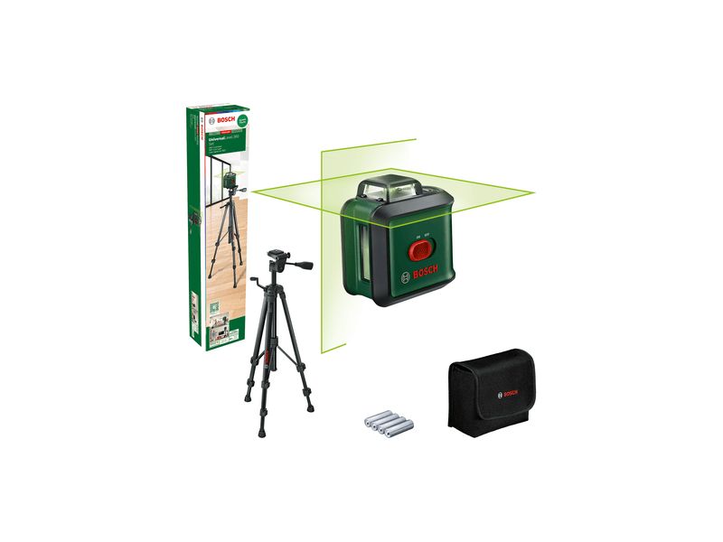 Bosch UniversalLevel 360 Cross Line Laser Set