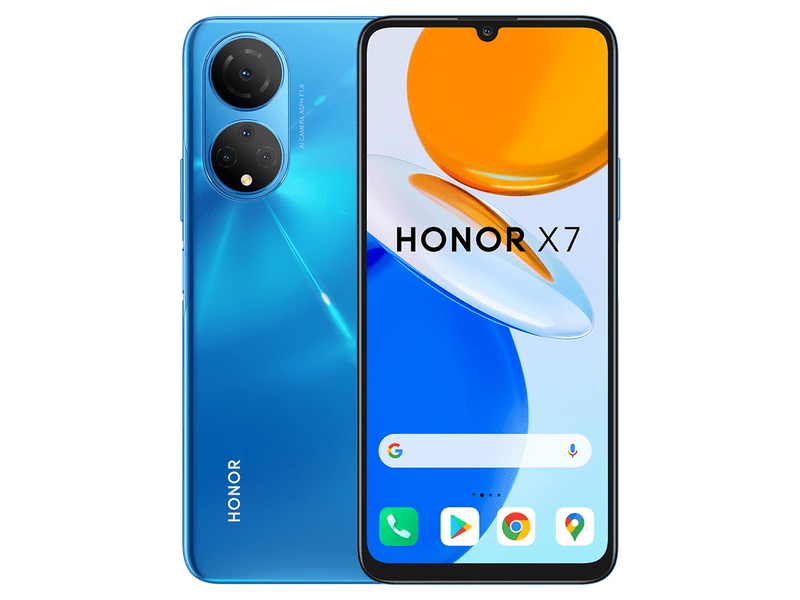 Honor X7 4/128GB DualSIM Okostelefon, Óceánkék