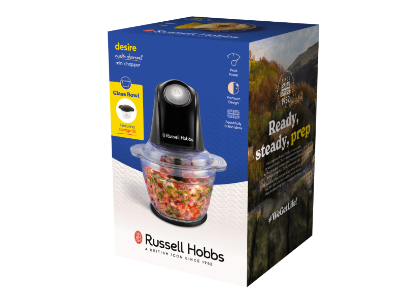 Russel Hobbs Desire mini aprító, szénszürke (27131-56)