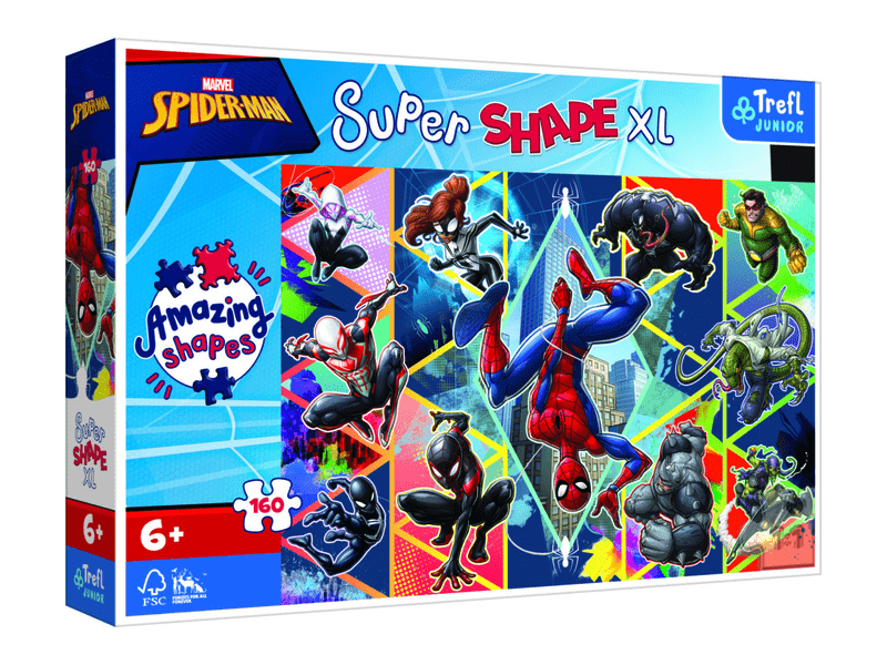 XL Super Shape Pókember rád vár 160 db