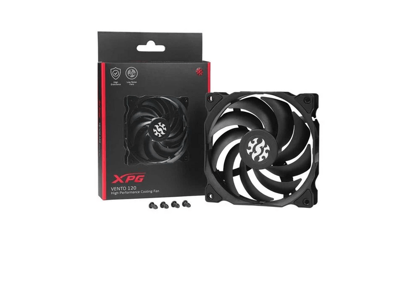 Adata XPG Vento 120 Hűtőventilátor (VENTO120BKCWW)