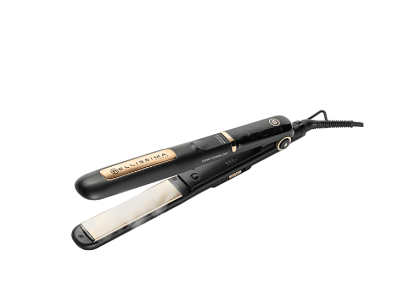 Bellissima 11915 Parna keramička pegla za kosu, crna