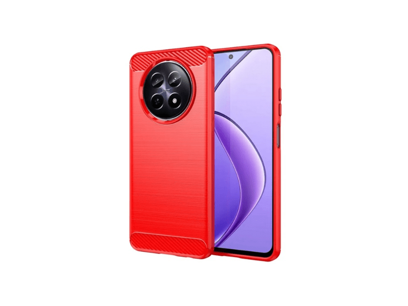 Gigapack Realme 12x/12 5G Szilikon tok, piros (GP-158286)