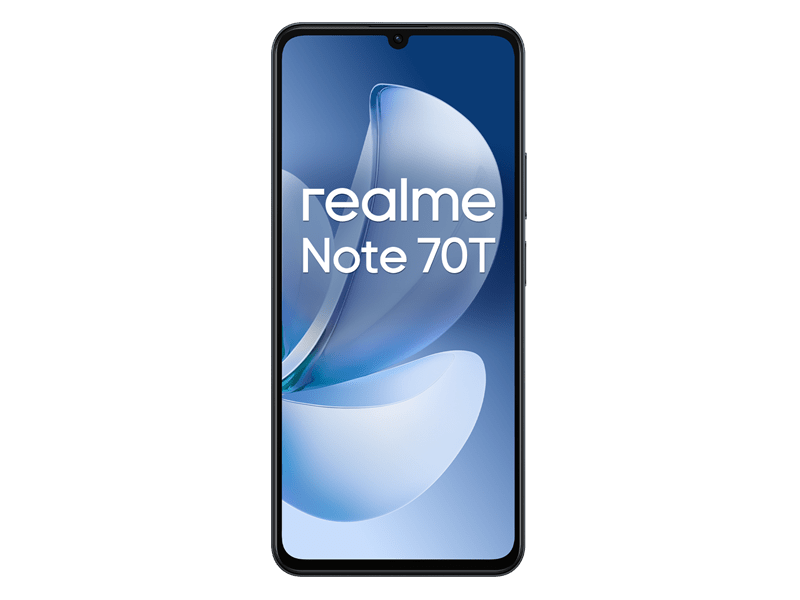 Realme Note 70T 4/256GB Okostelefon, fekete