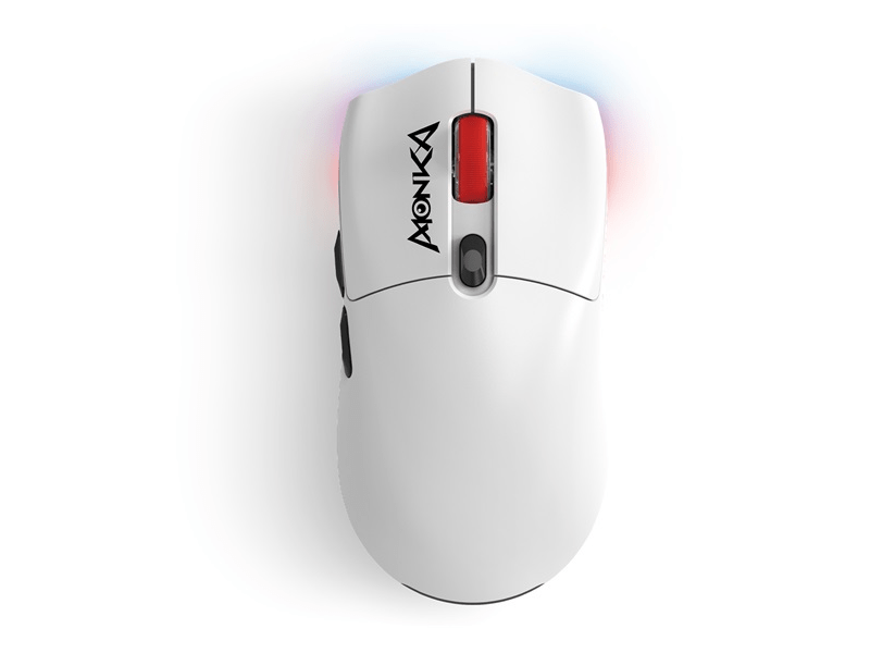 Monka G995W Guru vezeték nélküli egér, fehér