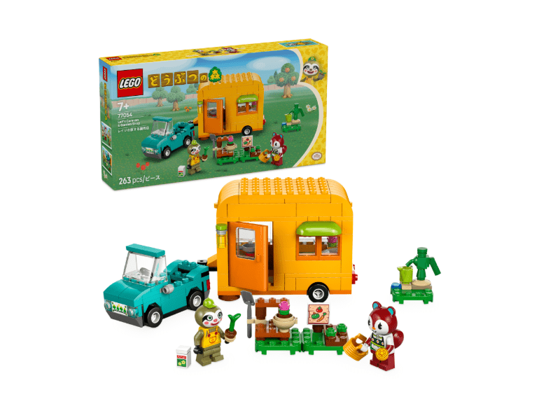 LEGO® Animal Crossing™ Leifova prikolica i vrtna trgovina (77054)