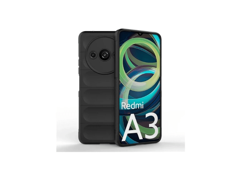 Gigapack Xiaomi Redmi A3 4G Szilikon tok, fekete (GP-156289)