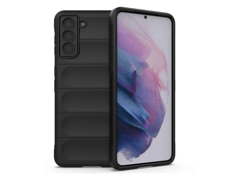 Gigapack Samsung S21 Plus Szilikon tok, fekete (GP-134244)